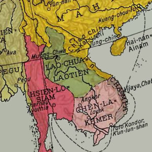 Map of Ming territory in VIetname