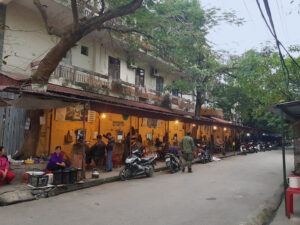 Barber Street in Ninh Binh City