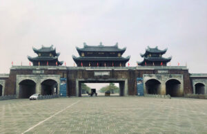 Trang An Gate at Ninh Binh City