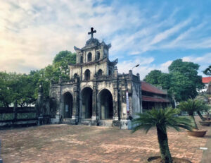 A corner of Phat Diem Cathedral